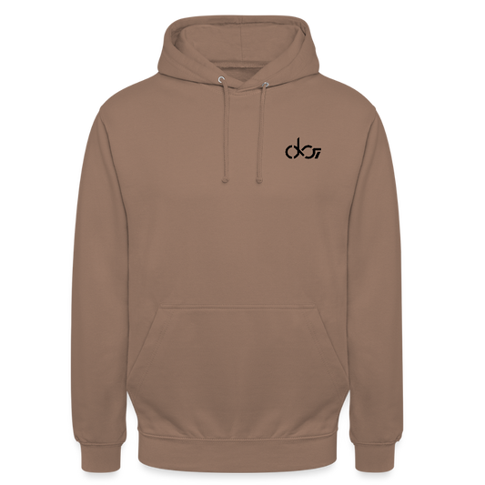 King of Discipline Unisex Hoodie - Mokka