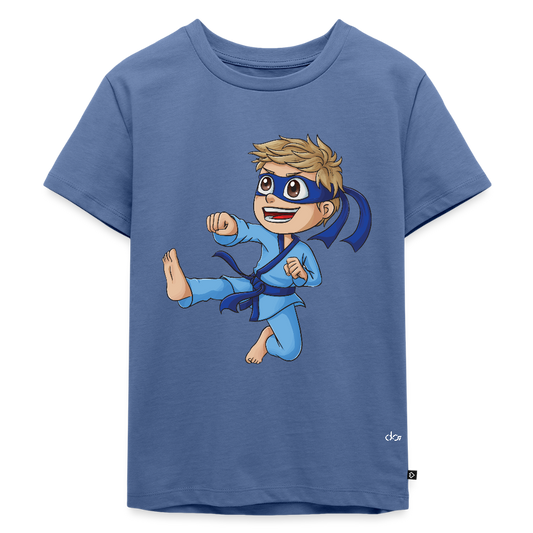 Ninja Boy T-Shirt - stone blue