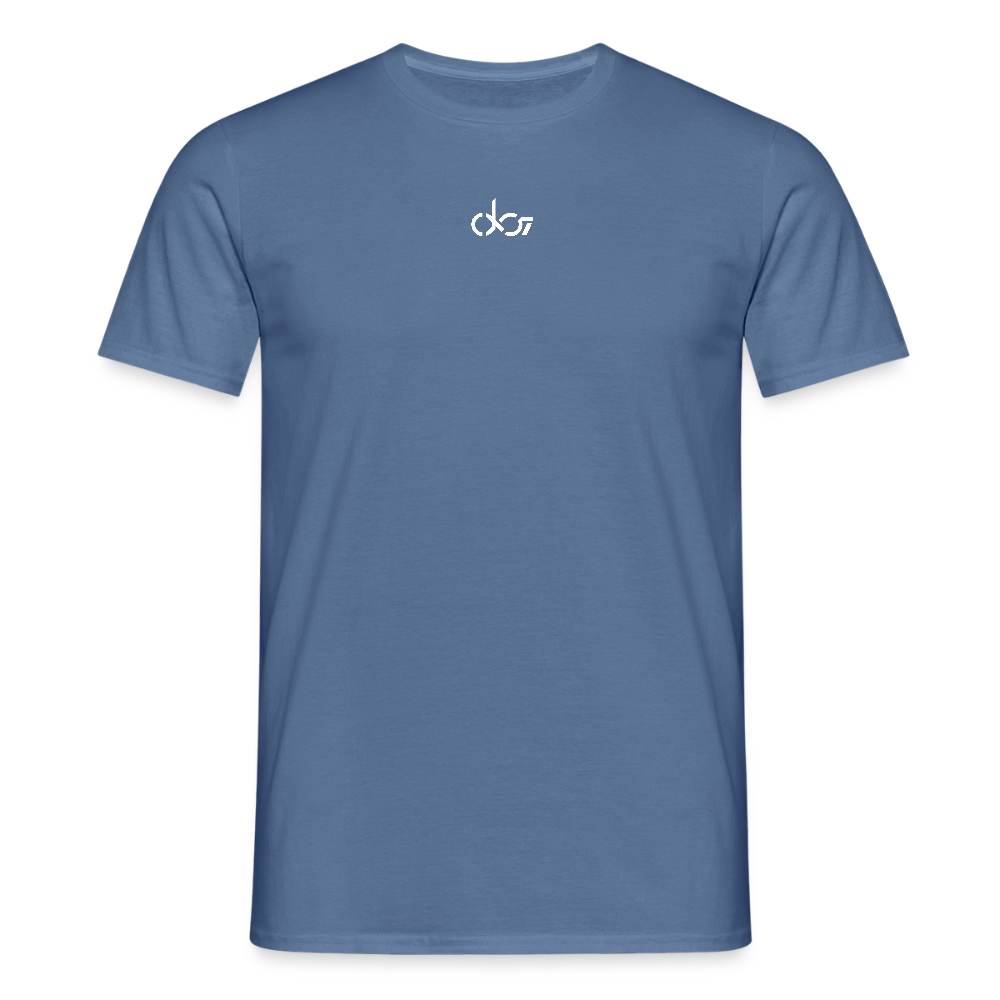 Men's Basic T-Shirt - Taubenblau 