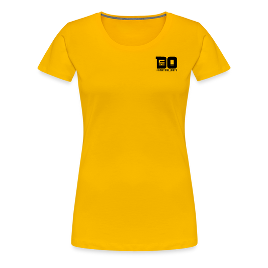 DO Frauen Premium T-Shirt - Sonnengelb