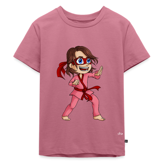 Ninja Girl T-Shirt - mauve