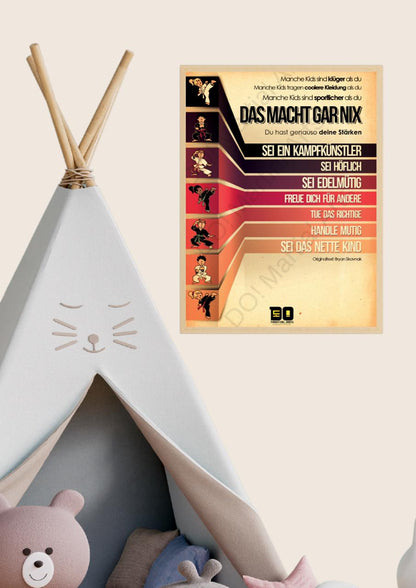 Kinder Affirmationsposter